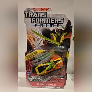 Transformers Prime RID Animated Series Deluxe Class Dead End 2012 Hasbro New